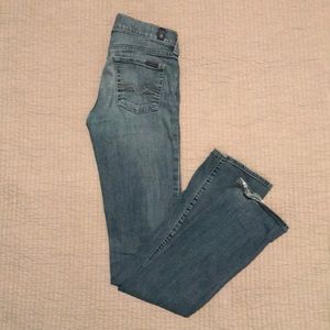 Medium wash jeans